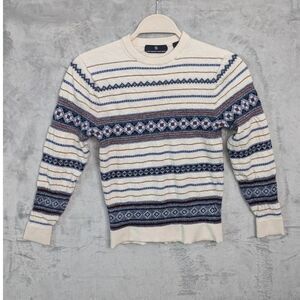 100% extra fine Merino wool Hart Schaffner Marx sweater Sz XXS  y2k grandpacore